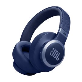 JBL Live 770NC - Blue - Wireless Over-Ear Headphones with True Adaptive Noise Cancelling - Hero